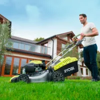 Mașină de tuns iarbă pe benzină Ryobi RLM46175S Cu autopropulsie photo 6