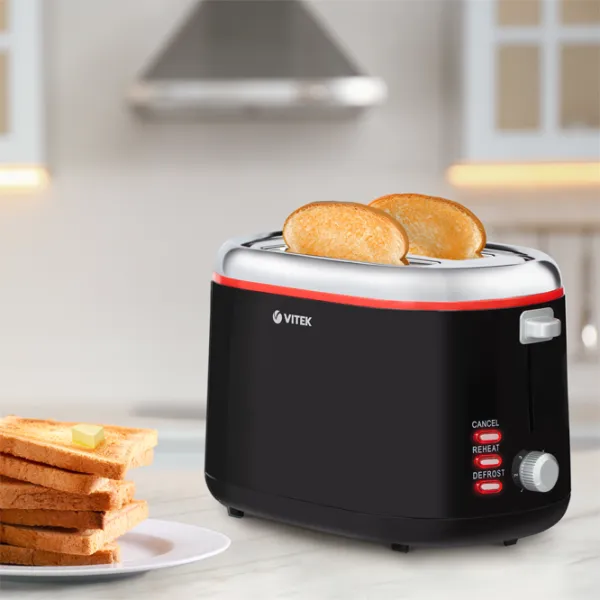 Toster Vitek VT-7163 Mecanic/ 850 W/ Black photo 6