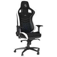 Scaun Gaming NOBLECHAIRS EPIC Series SK Gaming White Black photo 2
