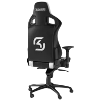 Scaun Gaming NOBLECHAIRS EPIC Series SK Gaming White Black photo 3