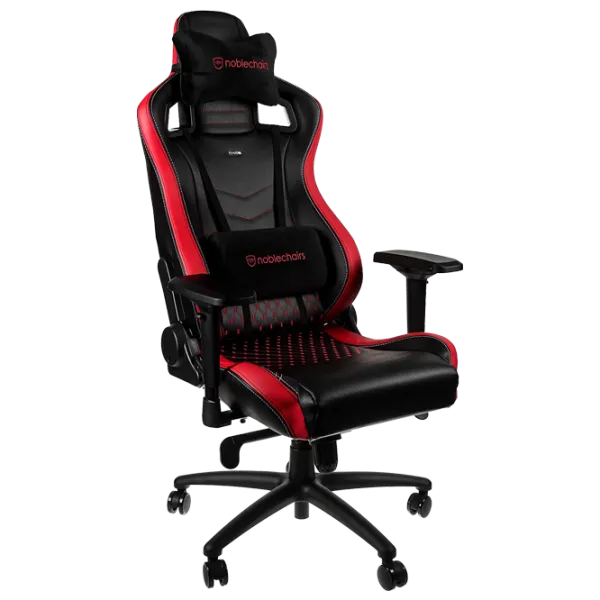 Игровое кресло NOBLECHAIRS EPIC Mousesports Edition Красный Черный photo 2