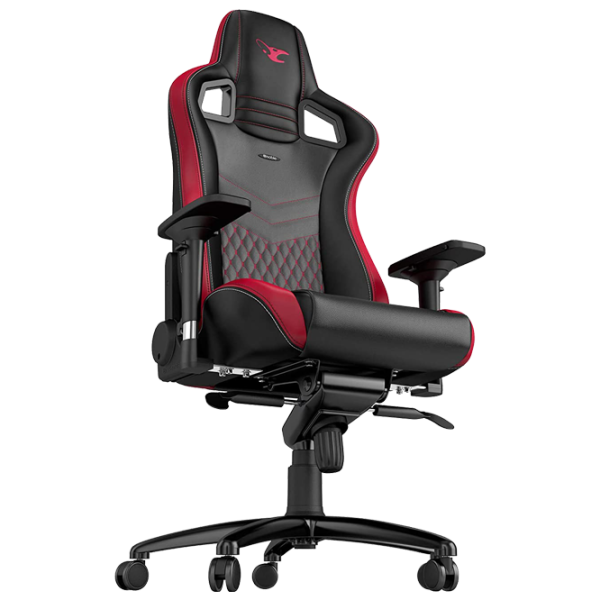Игровое кресло NOBLECHAIRS EPIC Mousesports Edition Красный Черный photo 3