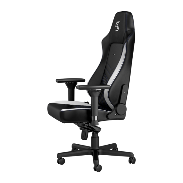 Scaun Gaming NOBLECHAIRS HERO SK Edition White Black photo 2