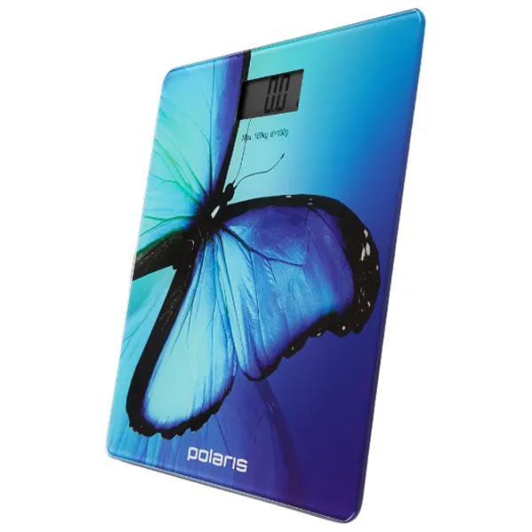 Cântar de podea Polaris PWS 1878DG Butterfly Blue photo 6