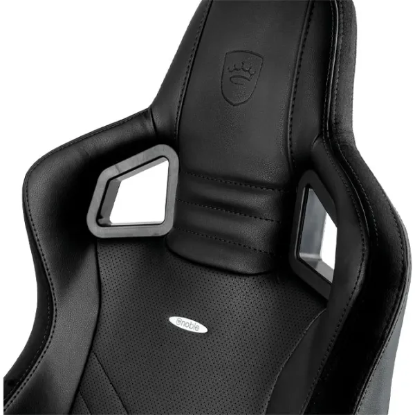 Игровое кресло NOBLECHAIRS EPIC Series Черный Синий photo 5
