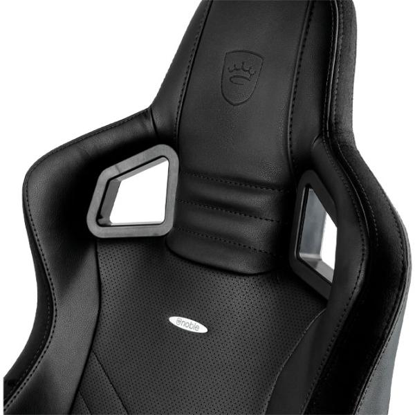 Игровое кресло NOBLECHAIRS EPIC Series Черный Синий photo 5