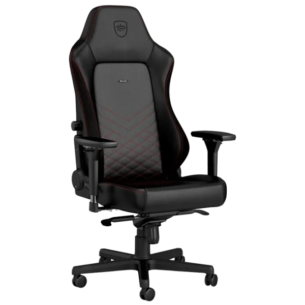 Scaun Gaming NOBLECHAIRS HERO Black Red photo 2