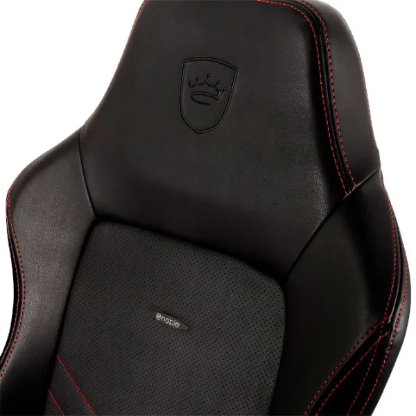 Scaun Gaming NOBLECHAIRS HERO Black Red photo 4