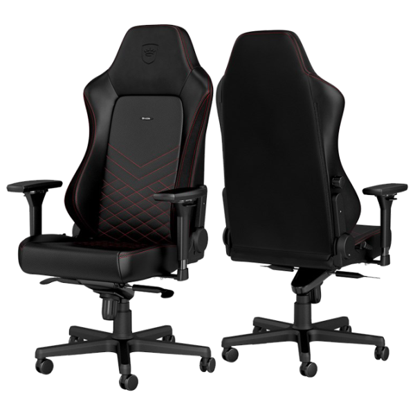 Scaun Gaming NOBLECHAIRS HERO Black Red photo 5