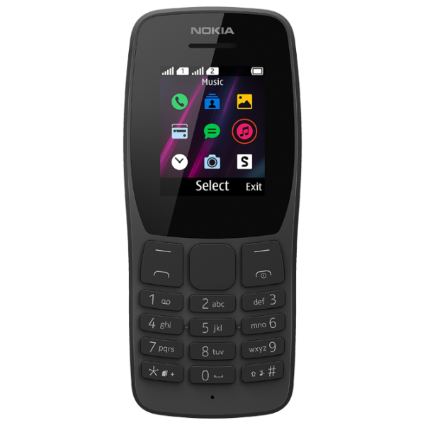 Nokia 110 (2019) Black / Dual SIM photo 3