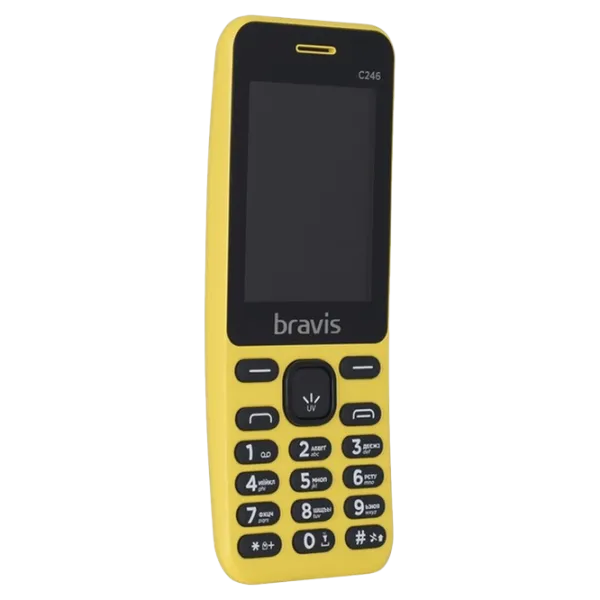 BRAVIS C246 Fruit Желтый/ Dual SIM photo 3
