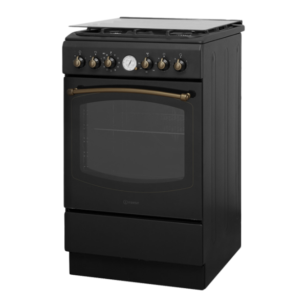Aragaz Indesit IS5G8MHA/E Combinată/ Bronze Black photo 3 Aragaz Indesit IS5G8MHA/E Combinată/ Bronze Black photo 3