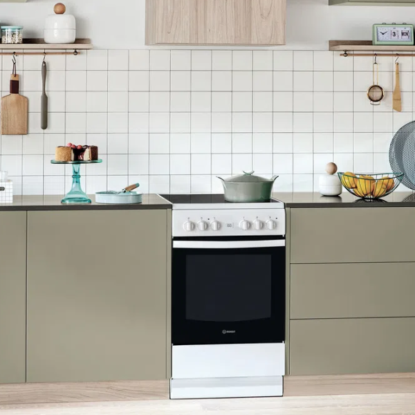 Плита Indesit IS5V5GCW/ E Электрическая/ Белый photo 3 Плита Indesit IS5V5GCW/ E Электрическая/ Белый photo 3