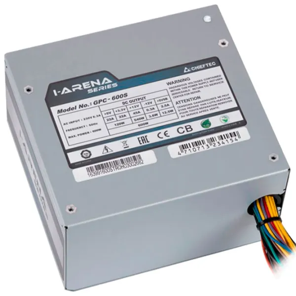 Sursă de alimentare Chieftec iARENA GPC-600S 80%/ 600 W photo 4