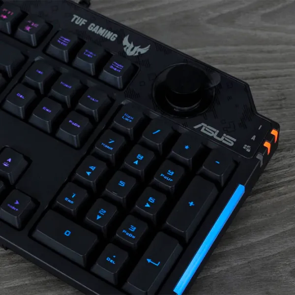 Tastatură Asus TUF K1 Cu fir/ Black photo 5