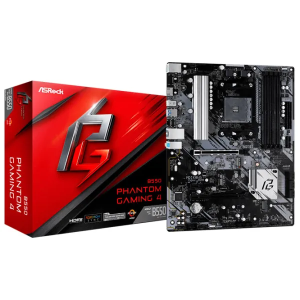 Материнская плата ASRock B550 PHANTOM GAMING 4 ATX/ AMD B550 photo 5