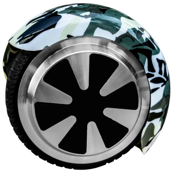 Hoverboard Roadking R6 BT LED 6.5"/ Green Camouflage photo 5