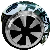 Гироборд Roadking R6 BT LED 6.5"/ Зелёный Camouflage photo 5