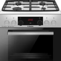 Aragaz Hansa FCMXS69363 Pe gaz/ Inox/ Black photo 3