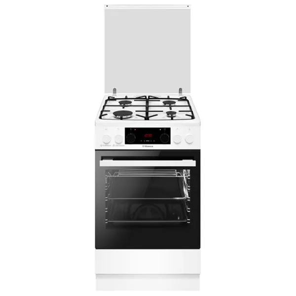 Плита Hansa FCMWS59363 Газовая/ Белый/ Черный photo 3