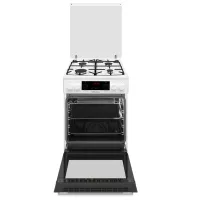 Aragaz Hansa FCMWS59363 Pe gaz/ White/ Black photo 3