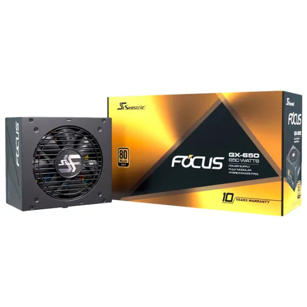 Блок питания Seasonic Focus GX-650 80+ Gold/ 650 Вт photo 5