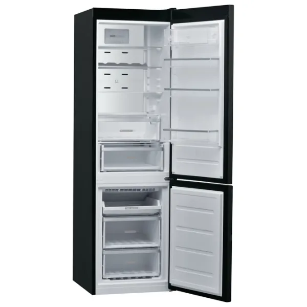 Frigider Whirlpool W9 931D KS cu congelator jos 348 l / 201.3 cm / Black photo 3