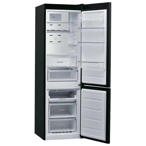 Frigider Whirlpool W9 931D KS cu congelator jos 348 l / 201.3 cm / Black photo 3