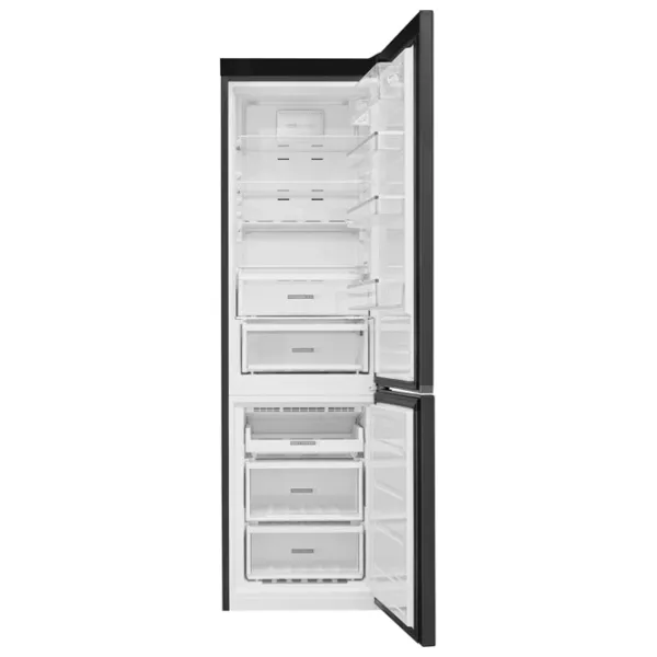 Frigider Whirlpool W9 931D KS cu congelator jos 348 l / 201.3 cm / Black photo 4
