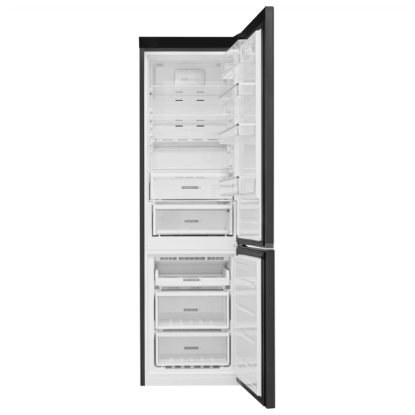 Frigider Whirlpool W9 931D KS cu congelator jos 348 l / 201.3 cm / Black photo 4