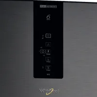 Frigider Whirlpool W9 931D KS cu congelator jos 348 l / 201.3 cm / Black photo 6