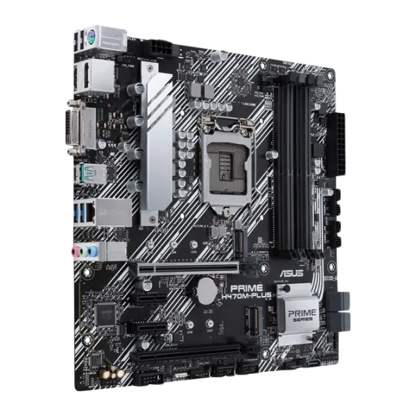 Материнская плата Asus PRIME H470M-PLUS Игровая/ mATX/ Intel H470 photo 2