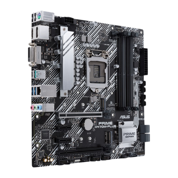 Материнская плата Asus PRIME H470M-PLUS Игровая/ mATX/ Intel H470 photo 2