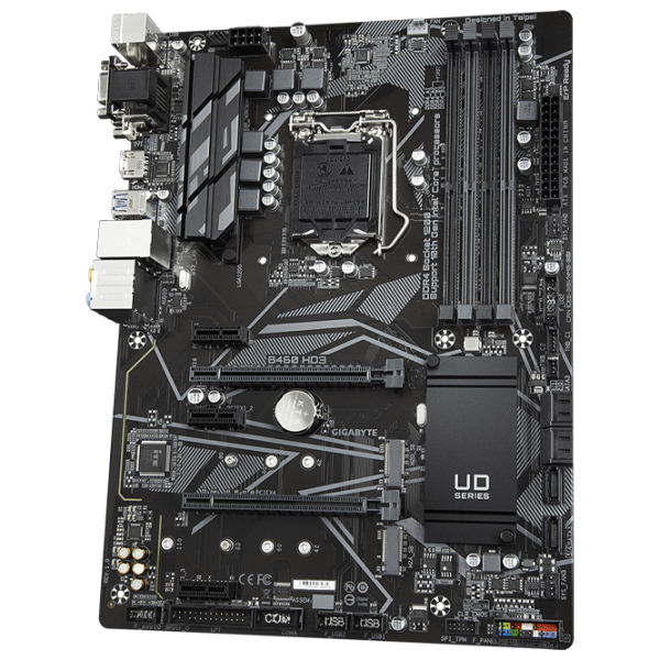 Материнская плата Gigabyte B460 HD3 1.0 ATX/ Intel B460 photo 3
