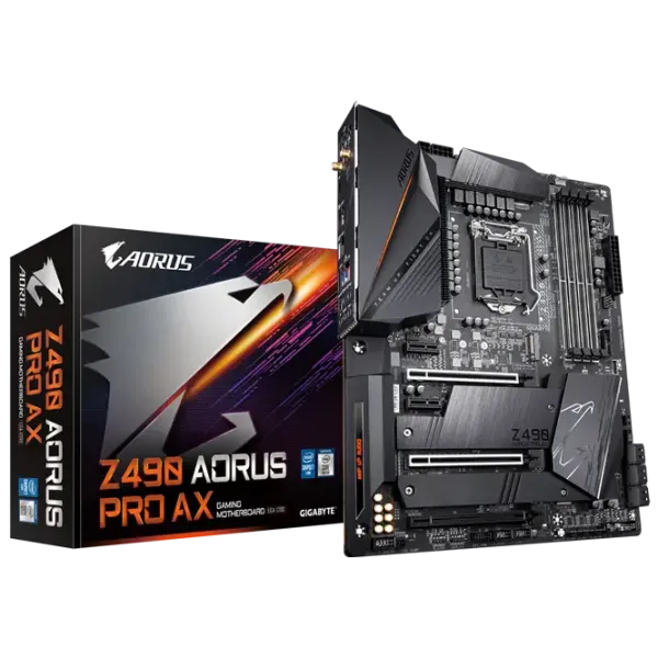 Placă de bază Gigabyte Z490 AORUS PRO AX 1.1 ATX/ Intel Z490 photo 6