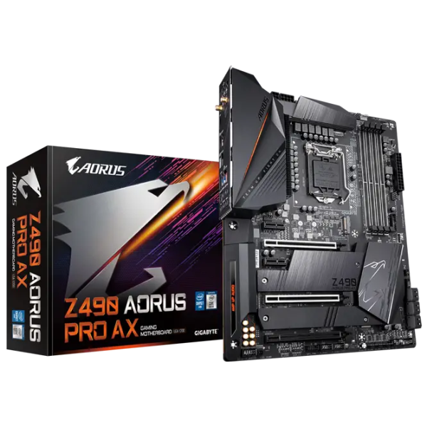 Placă de bază Gigabyte Z490 AORUS PRO AX 1.1 ATX/ Intel Z490 photo 6