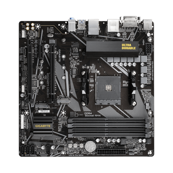 Материнская плата Gigabyte B550M DS3H 1.0 Игровая/ mATX/ AMD B550 photo 2