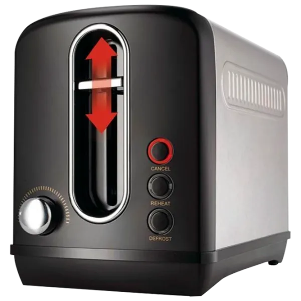 Toster Gorenje T1100CLBK Mecanic/ 950 W/ Black photo 2