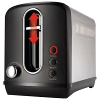 Toster Gorenje T1100CLBK Mecanic/ 950 W/ Black photo 2