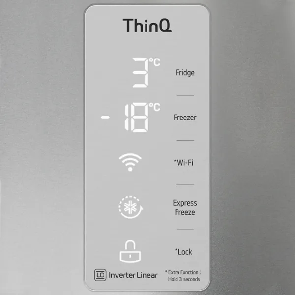 Frigider LG GC-Q22FTAKL  458 l / 178.7 cm / Inox photo 8