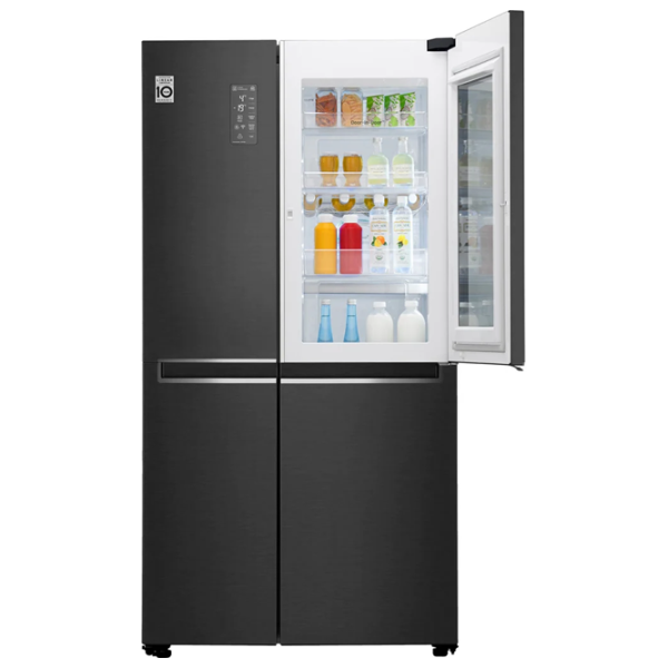 Frigider LG GC-Q247CBDC Side by Side 626 l / 179 cm / Black photo 5