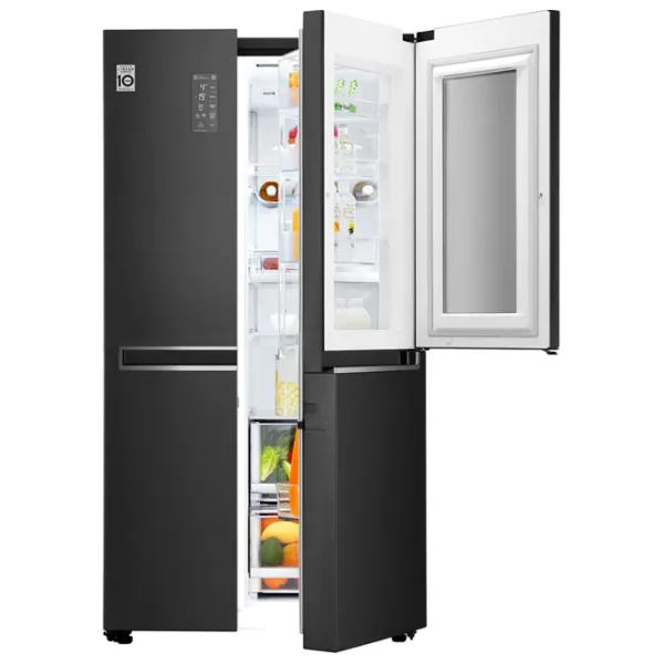 Frigider LG GC-Q247CBDC Side by Side 626 l / 179 cm / Black photo 6