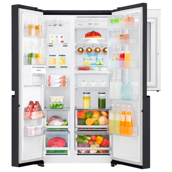Frigider LG GC-Q247CBDC Side by Side 626 l / 179 cm / Black photo 7