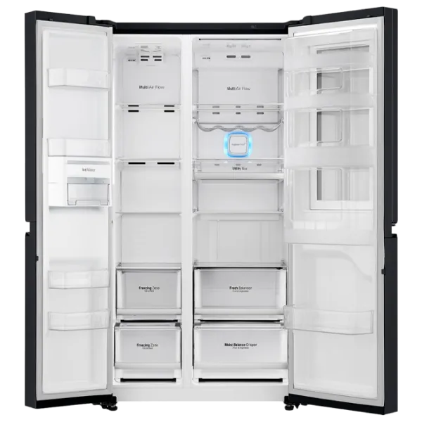Frigider LG GC-Q247CBDC Side by Side 626 l / 179 cm / Black photo 8