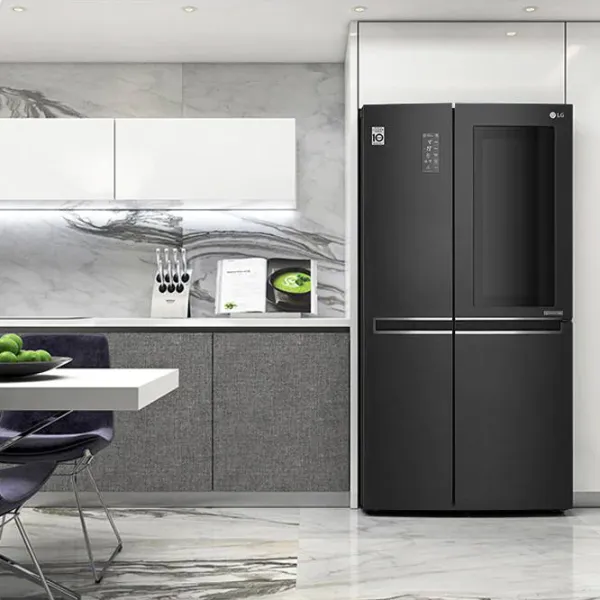 Frigider LG GC-Q247CBDC Side by Side 626 l / 179 cm / Black photo 12