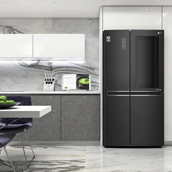 Frigider LG GC-Q247CBDC Side by Side 626 l / 179 cm / Black photo 12