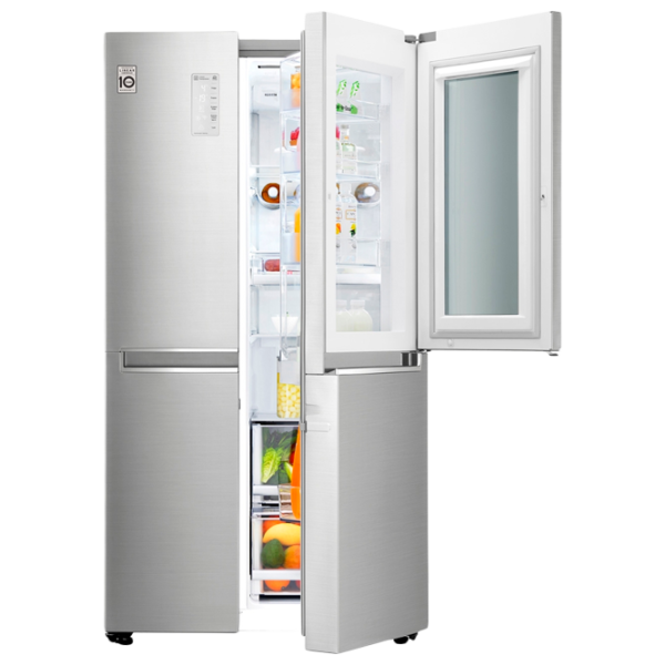 Frigider LG GC-Q247CADC  626 l / 179 cm / Inox photo 5