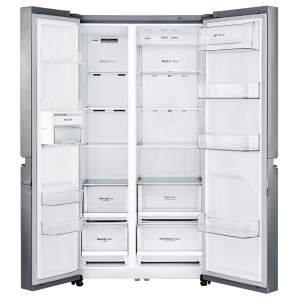 Frigider LG GC-B247SMDC Side by Side 626 l / 179 cm / Inox photo 4