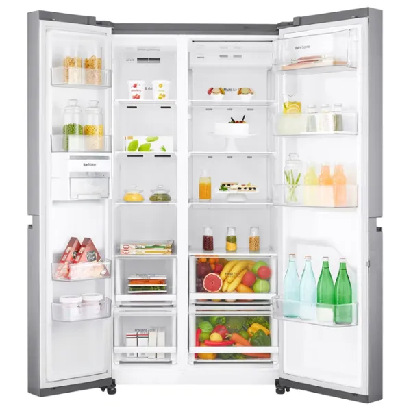 Frigider LG GC-B247SMDC Side by Side 626 l / 179 cm / Inox photo 5