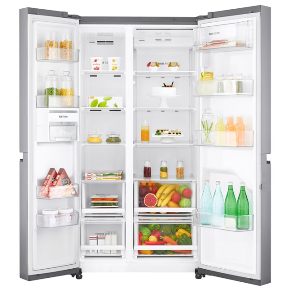Frigider LG GC-B247SMDC Side by Side 626 l / 179 cm / Inox photo 5